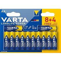 AA LONG LIFE baterija LR6 1,5V VARTA, iepakojums 12 gab